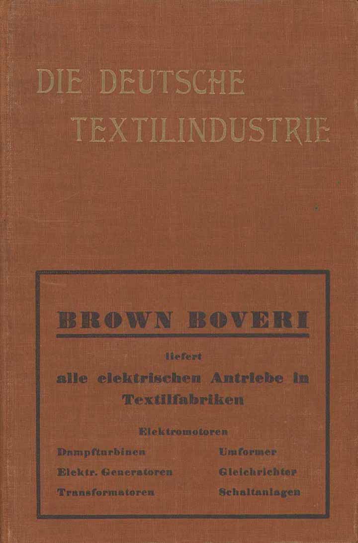 Die deutsche Textilindustrie im Besitze von Aktien-Gesellschaften