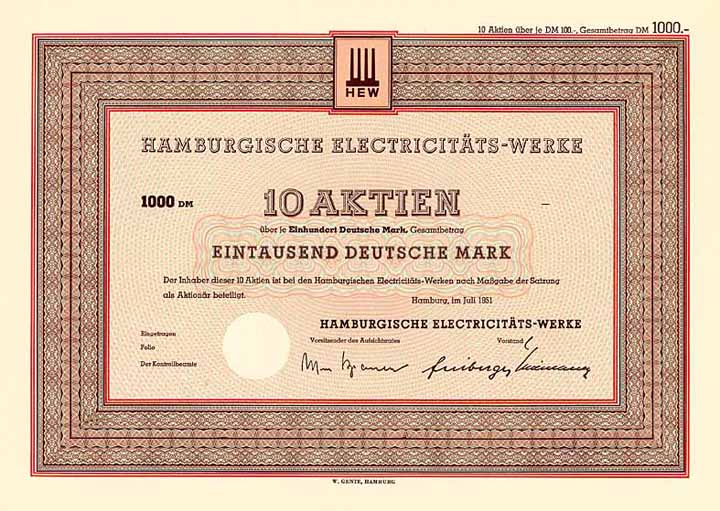 Hamburgische Electricitäts-Werke