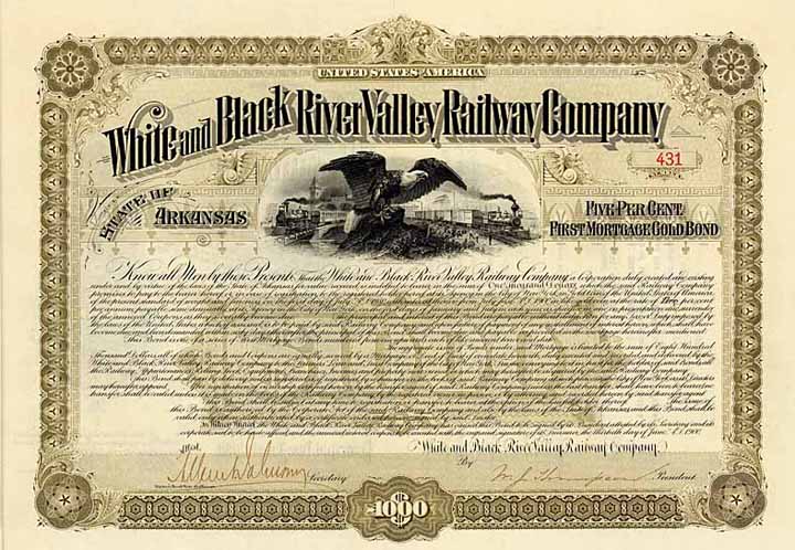 White and Black River Valley Railway