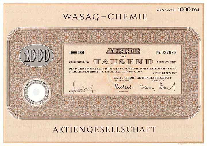 WASAG-Chemie AG