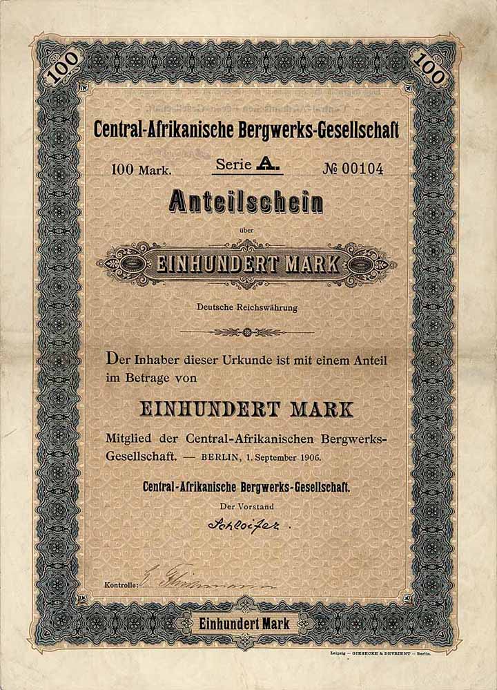 Central-Afrikanische Bergwerks-Gesellschaft