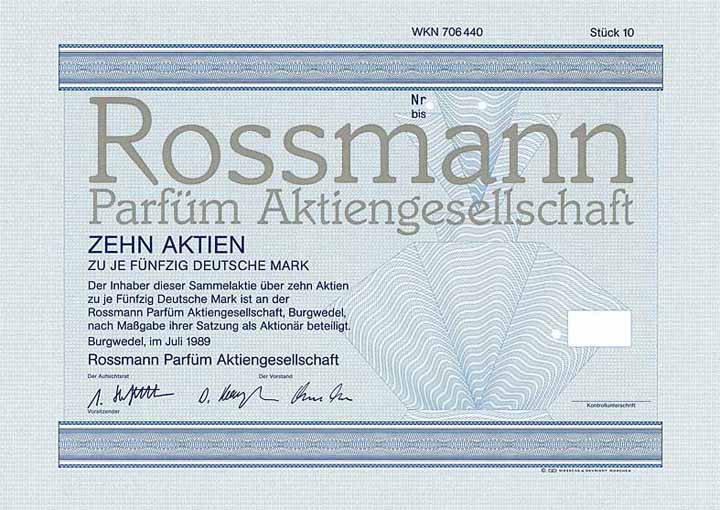 Rossmann Parfüm AG