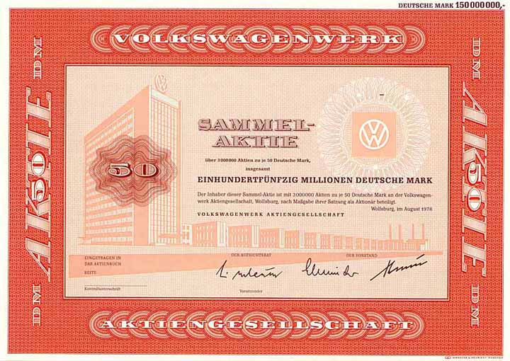 Volkswagenwerk AG