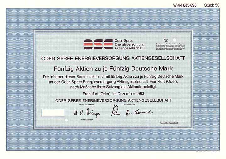 Oder-Spree Energieversorgung AG