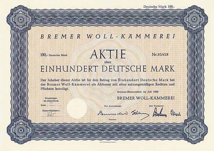 Bremer Woll-Kämmerei