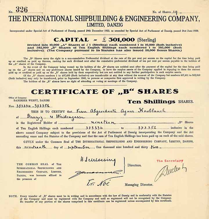 International Shipbuilding & Engeneering