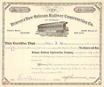 Denver & New Orleans Railway Construction Co.