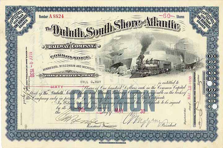 Duluth, South Shore & Atlantic Railway