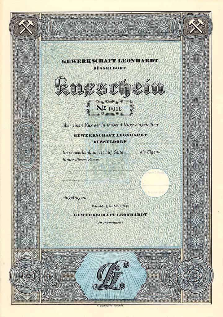 Gewerkschaft Leonhardt