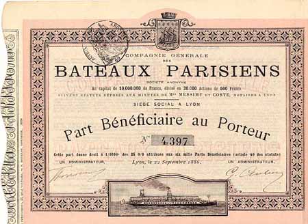 Comp. Gen. des Bateaux Parisiens