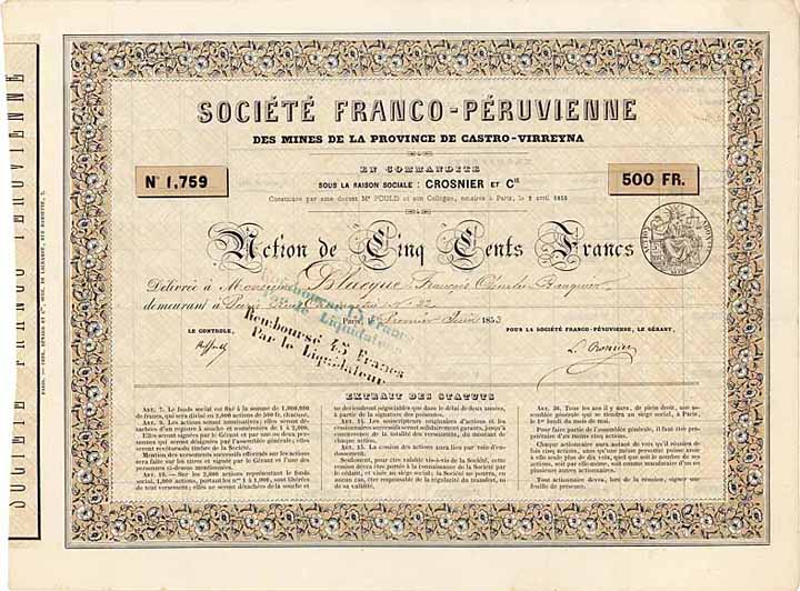 Societe Franco-Peruvienne