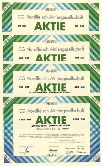 CG Nordfleisch AG (4 Stücke)