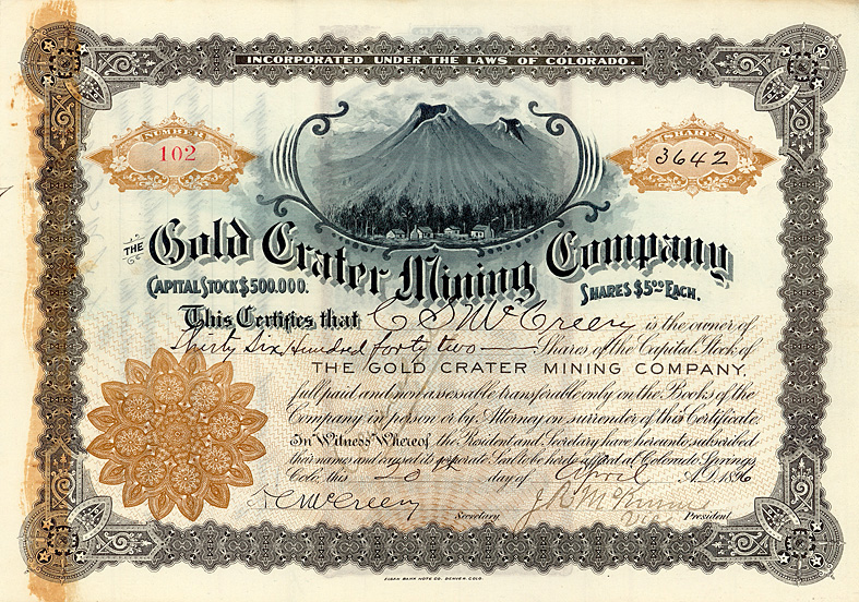 Gold Crater Mining Co.