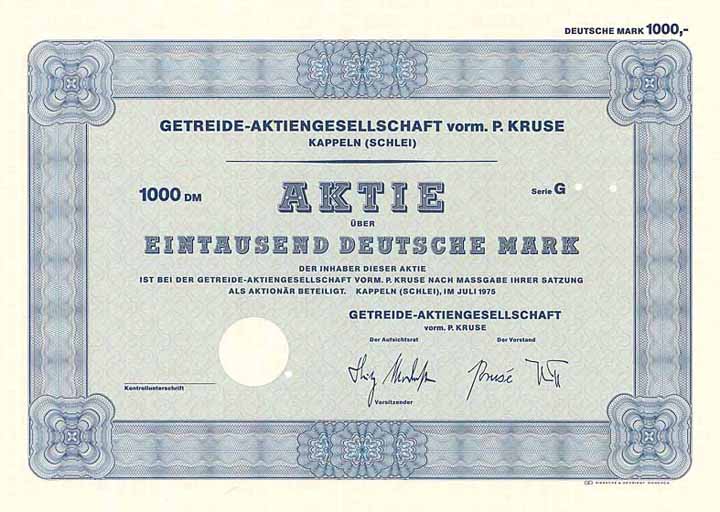 Getreide-AG vorm. P. Kruse