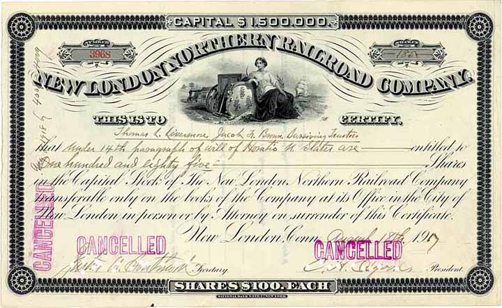 New London Northern Railroad