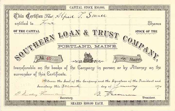 Southern Loan & Trust Co.