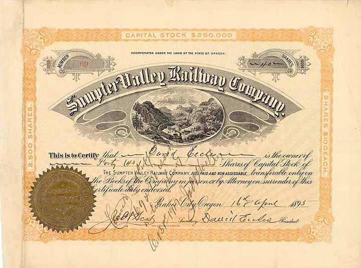 Sumpter Valley Railway