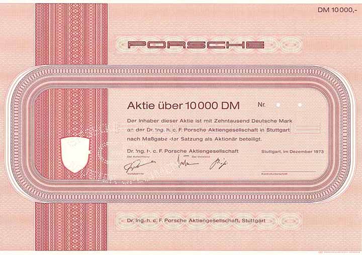 Dr. Ing. h.c. F. Porsche AG
