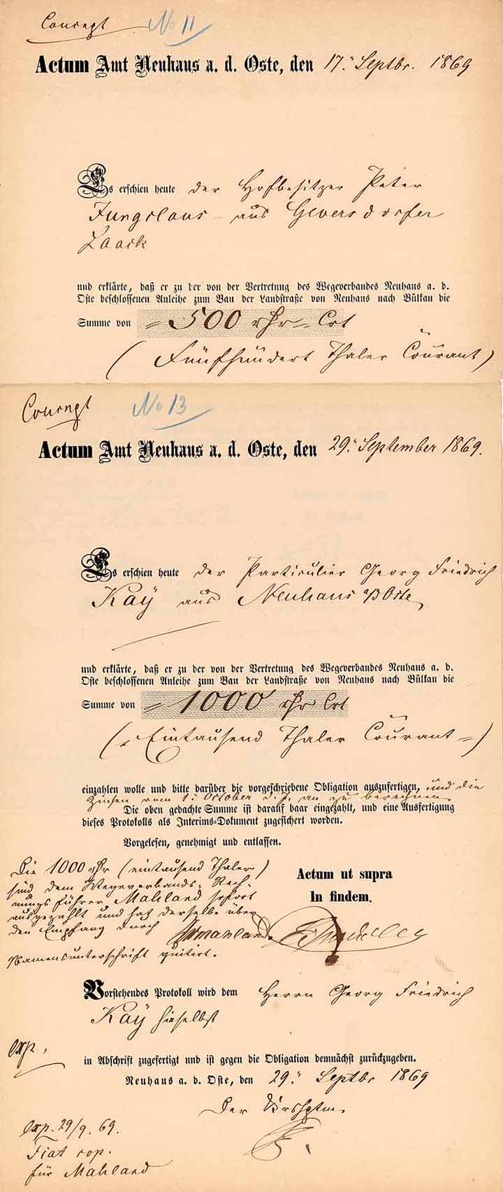 Wegeverband Neuhaus a. d. Oste (2 Stücke)