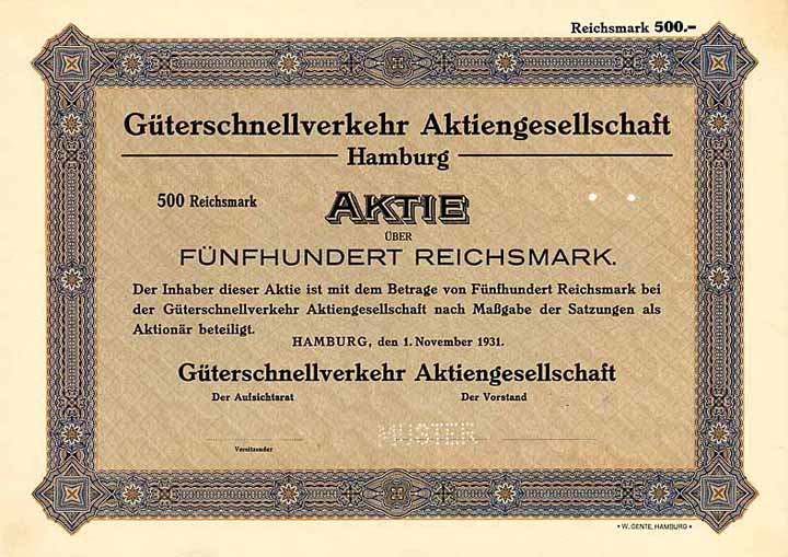 Güterschnellverkehr AG