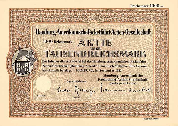 Hamburg-Amerikanische Packetfahrt-AG