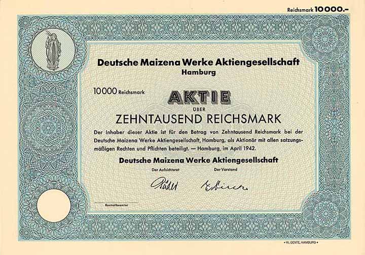 Deutsche Maizena Werke AG