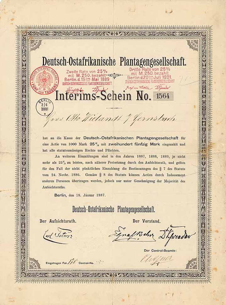 Deutsch-Ostafrikanische Plantagengesellschaft