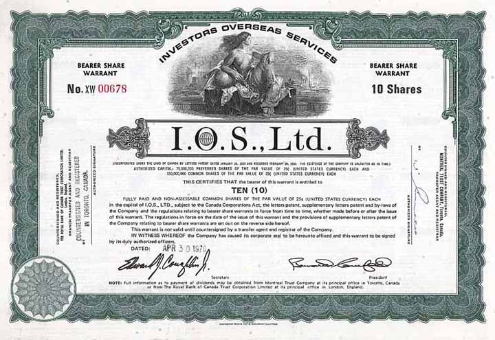 I.O.S. Ltd. (Investors Overseas Services)