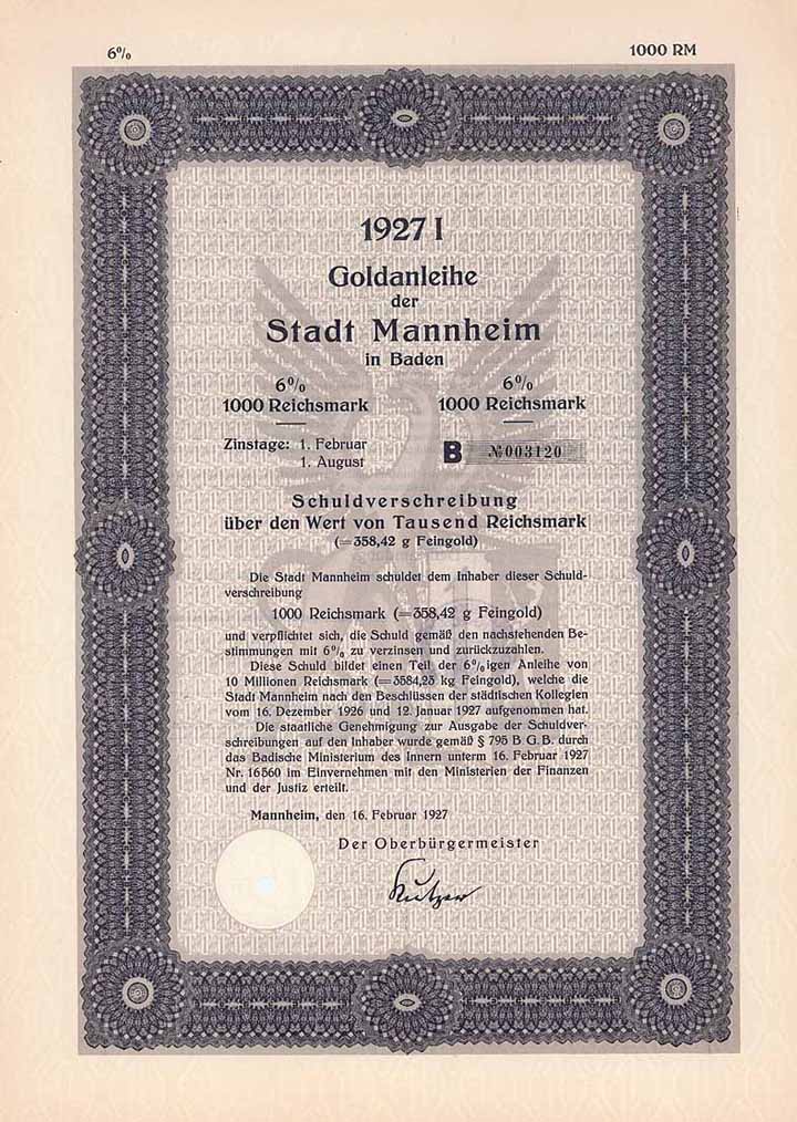 Stadt Mannheim