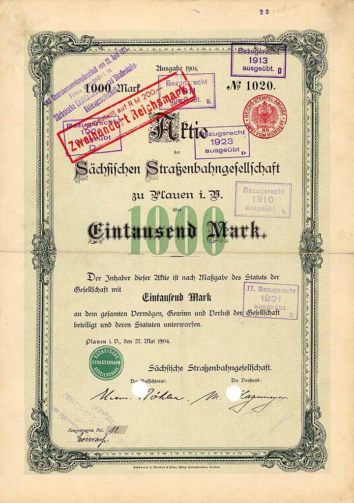 Sächsische Straßenbahngesellschaft