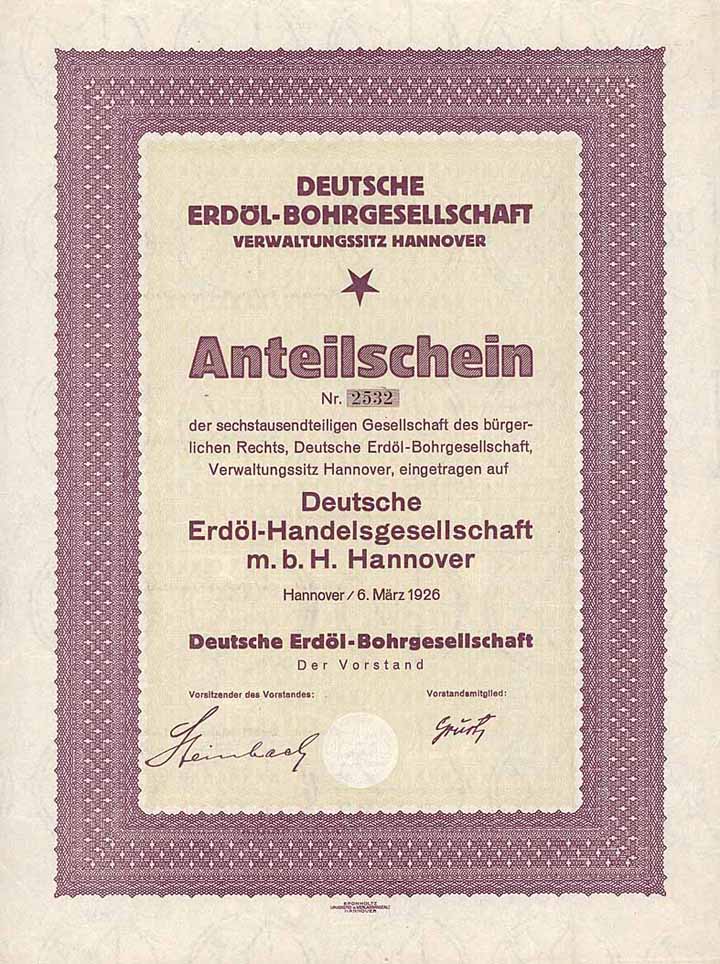 Deutsche Erdöl-Bohrgesellschaft