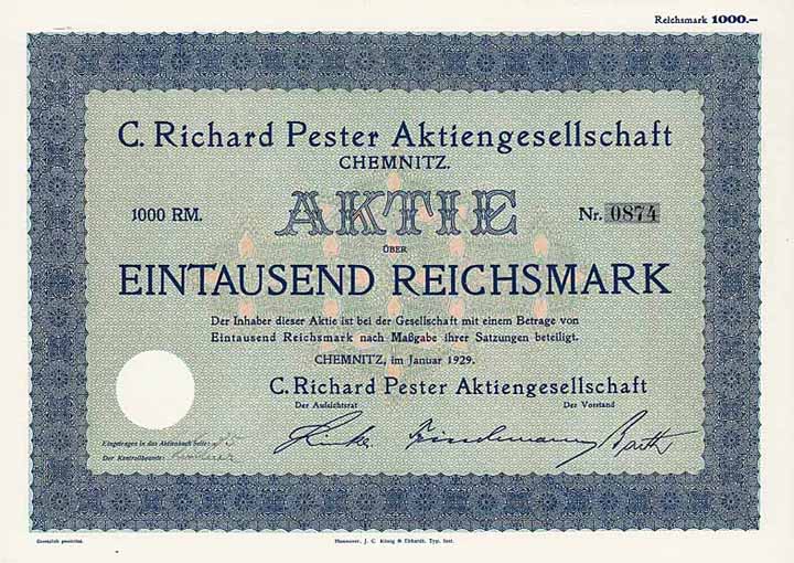 C. Richard Pester AG