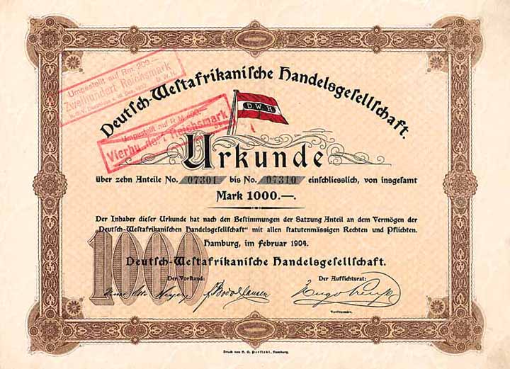 Deutsch-Westafrikanische Handelsgesellschaft
