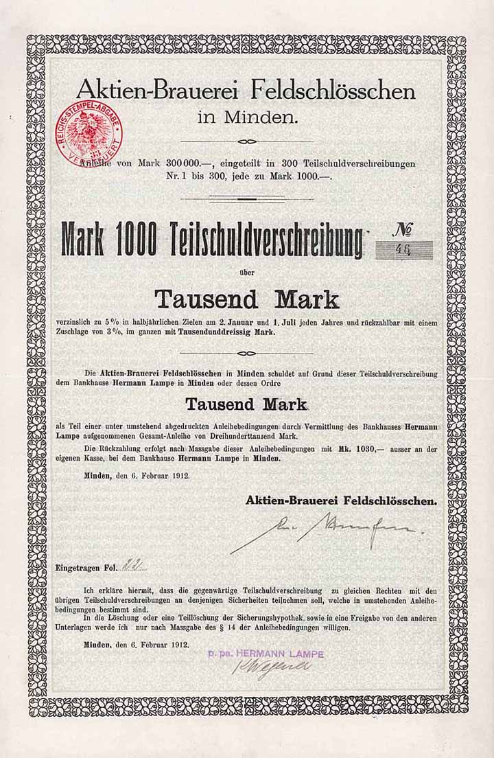 Aktien-Brauerei Feldschlösschen