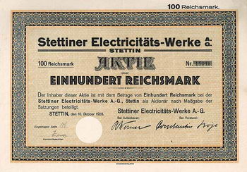 Stettiner Electricitäts-Werke AG
