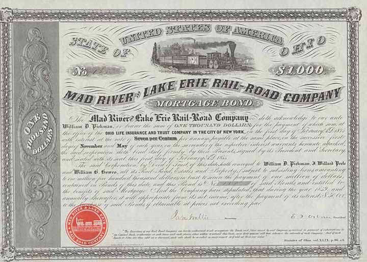 Mad River and Lake Erie Rail-Road Co.