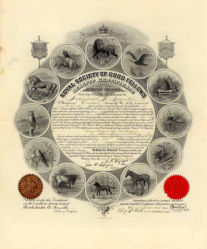 Royal Society of Good Fellows