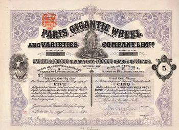 Paris Gigantic Wheel and Varieties Company, Ltd.
