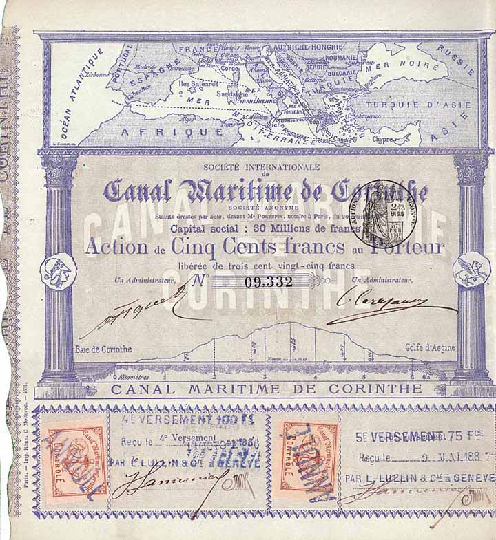 Société Internationale du Canal Maritime de Corinthe S.A.