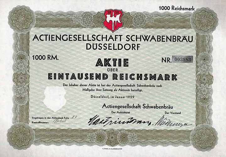 Actiengesellschaft Schwabenbräu