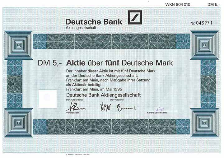 Deutsche Bank AG