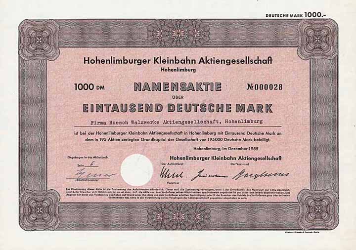 Hohenlimburger Kleinbahn AG