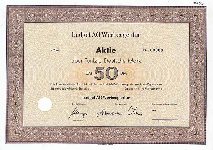 budget AG Werbeagentur