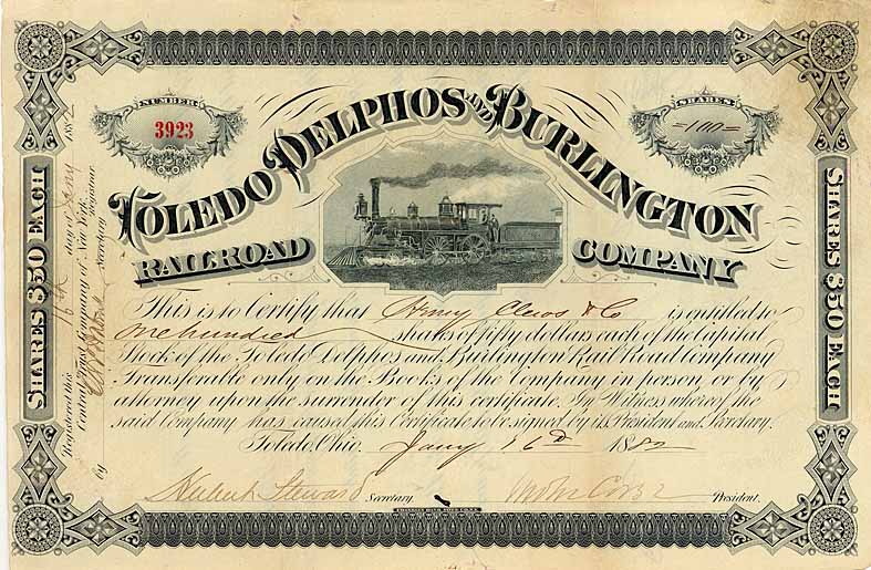 Toledo, Delphos & Burlington Railroad