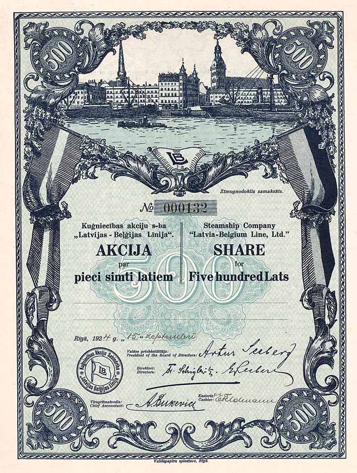 Steamship Company “Latvia-Belgium Line Ltd.”