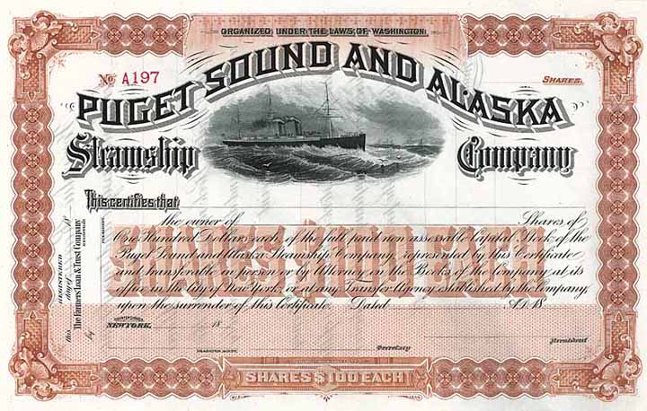 Puget Sound & Alaska Steamship Co.