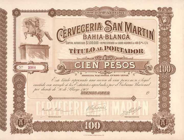 Cerveceria San Martin Bahia Blanca