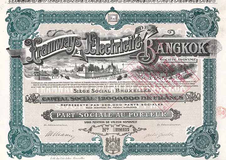 Tramways & Electricité de Bangkok S.A.