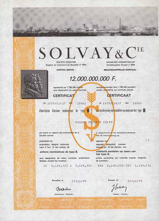 Solvay & Cie. S.A.