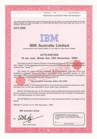 IBM Australia Limited